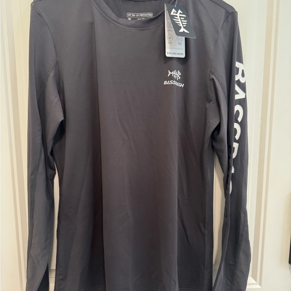 Women's Gray Long Sleeve Tee